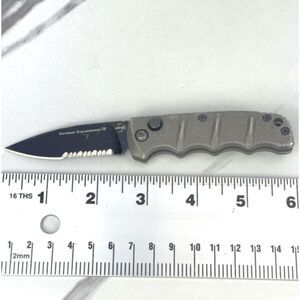 Boker Kalashnikov 74 Gray AUS-8 Serrated Blade Tactical Poket Knife